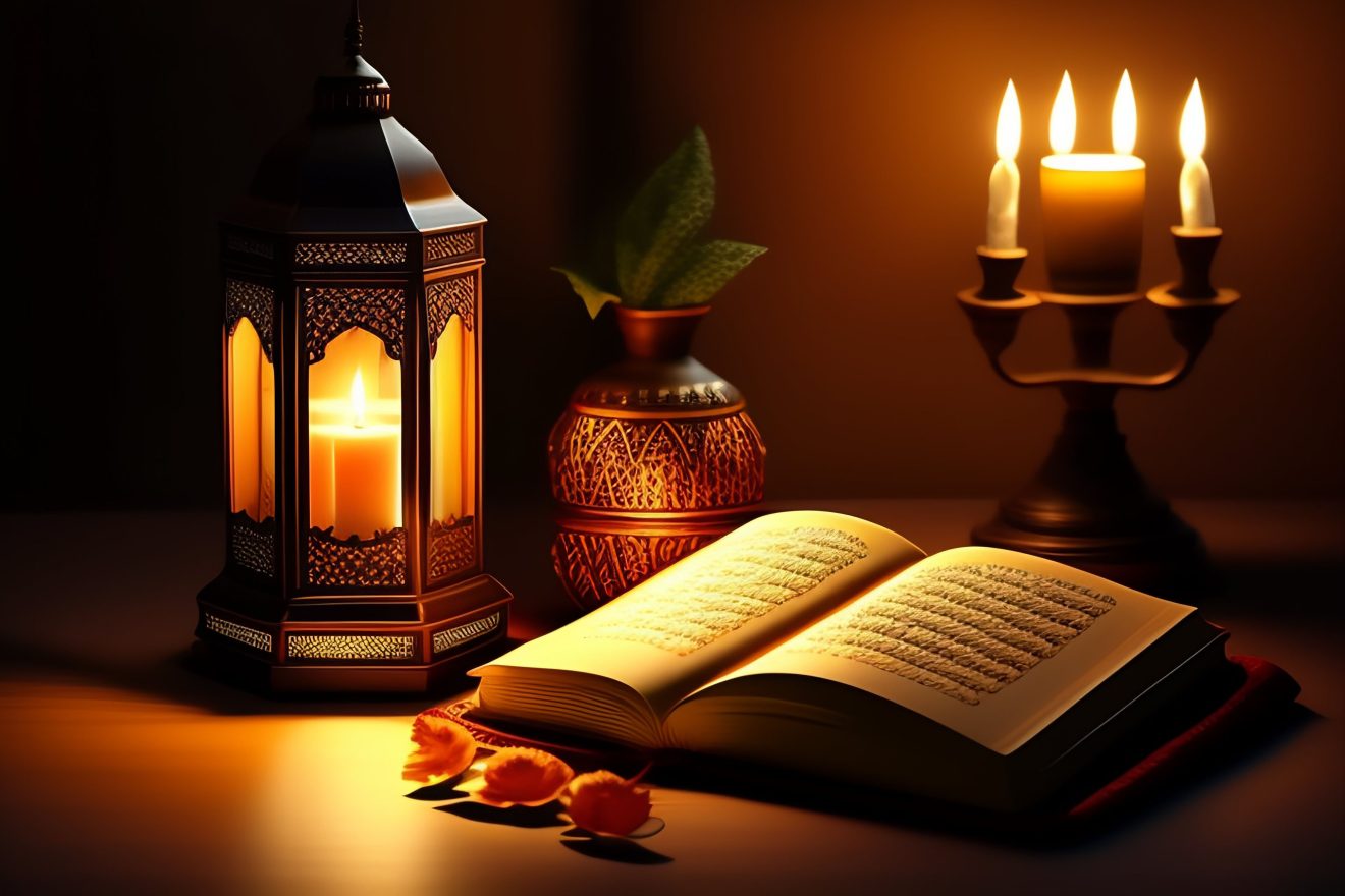 free-photo-ramadan-kareem-eid-mubarak-royal-elegant-lamp-with-mosque-holy-gate-with-fireworks